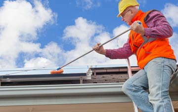 Trull soft wash roof cleaning